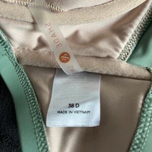 Shyde Green and Beige Bra